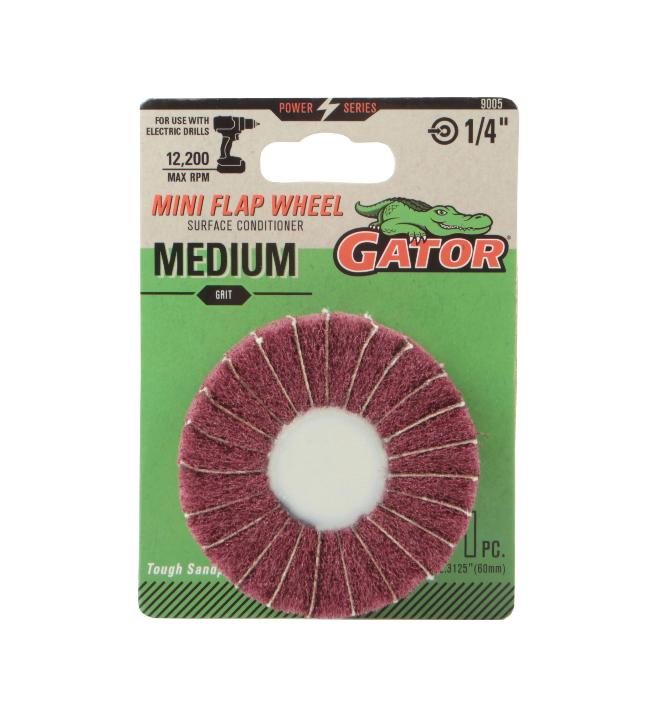 Gator Mini Flap Wheel Surface Conditioner - Medium Grit