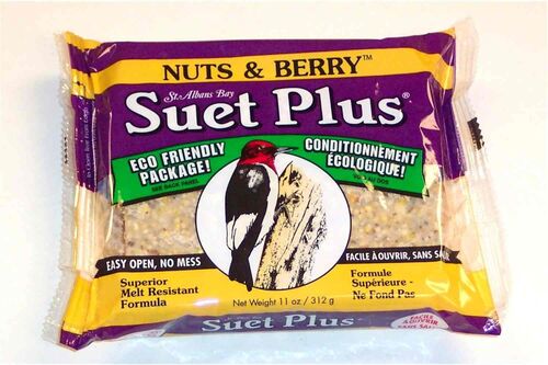 Suet Plus Nut & Berry Blend Suet Cake - 11 oz
