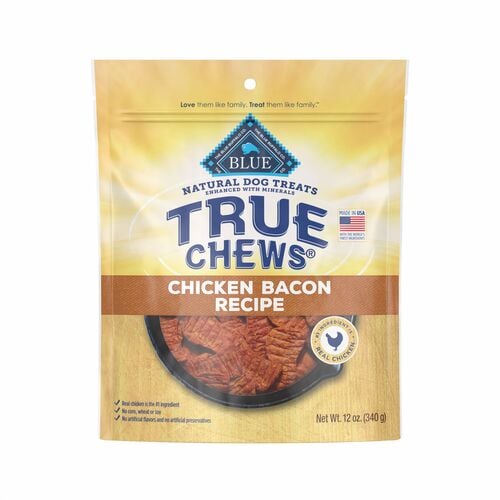 True Chews Premium Chicken Bacon Recipe Natural Dog Treats - 12 oz