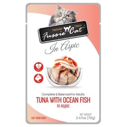 Tuna with Ocean Fish in Aspic Wet Cat Food - 2.47 oz