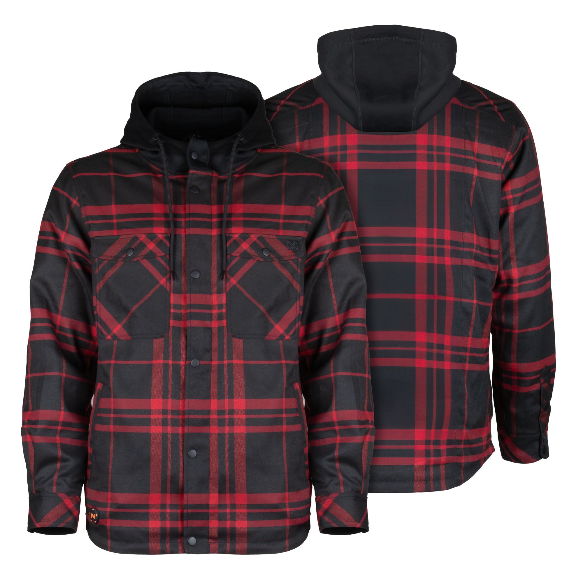 Men's Flannel Shell Heated Jacket