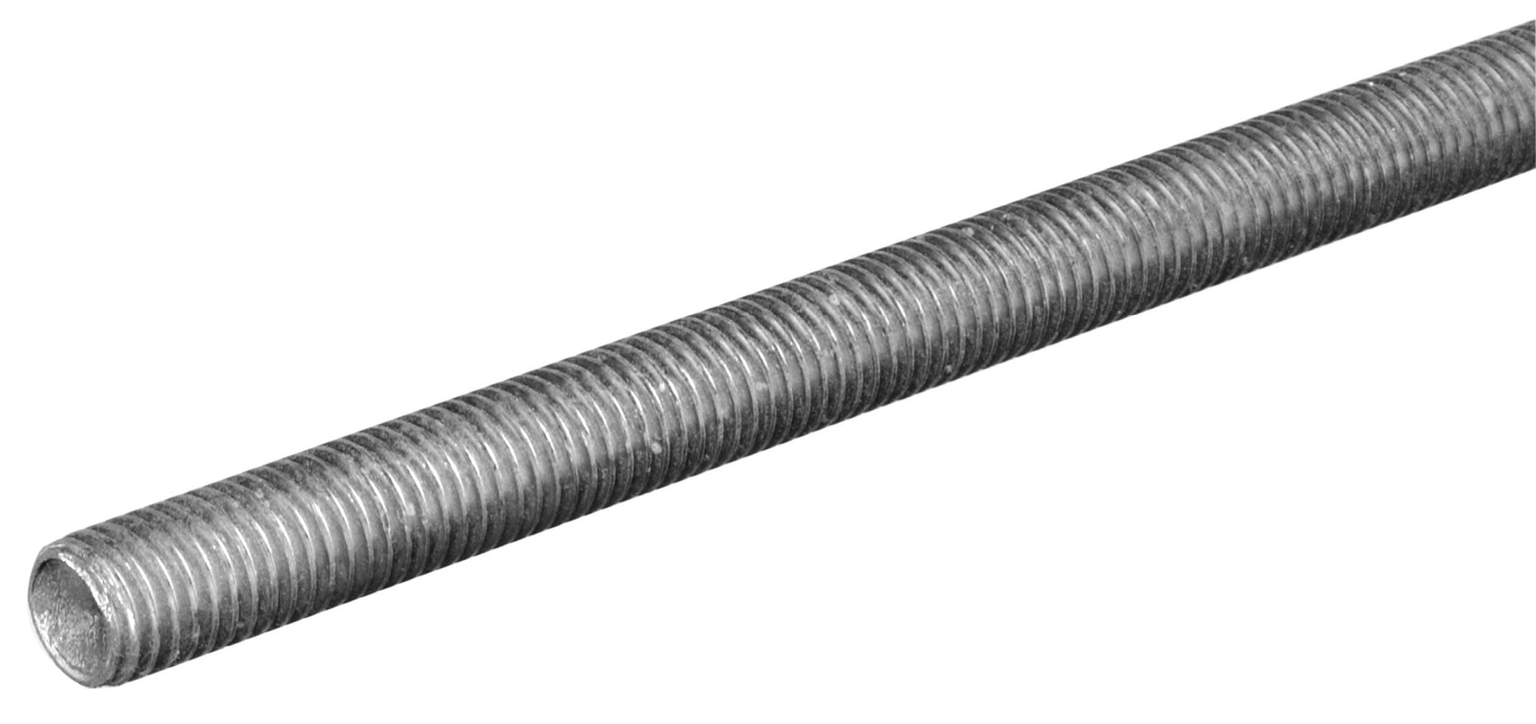 SteelWorks Coarse Threaded Rod Zinc-Plated