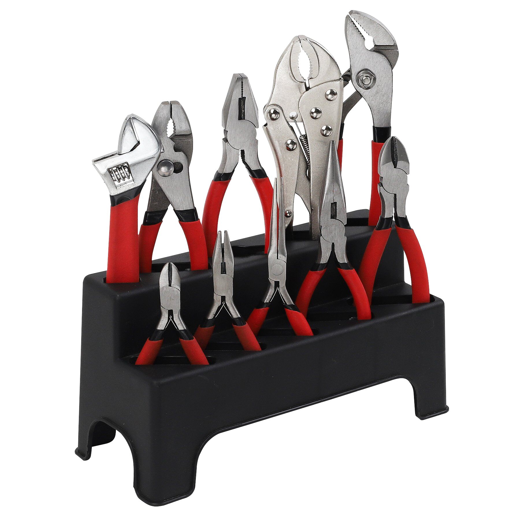 King Tool & Equipment 10 Piece Plier & Wrench Set