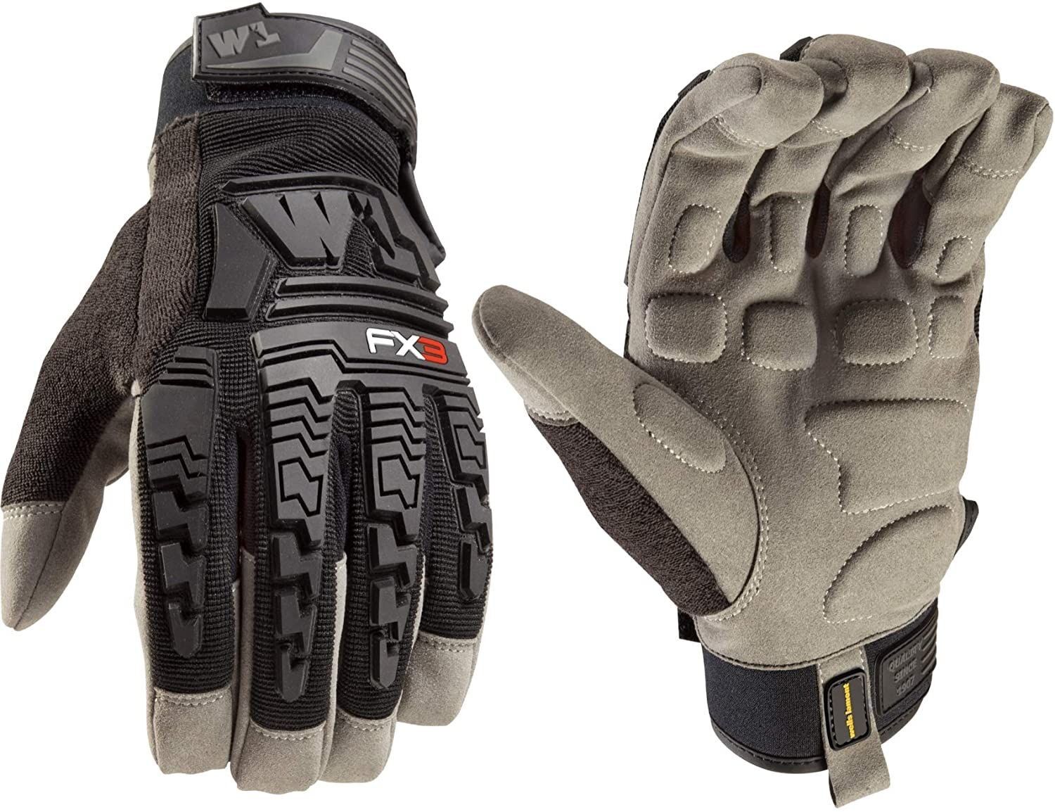 Men's FX3 Impact Protection Synthetic Palm Work Gloves