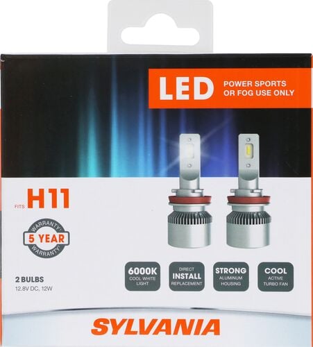 H11 LED Fog & Powersports Bulb - 2 Pack