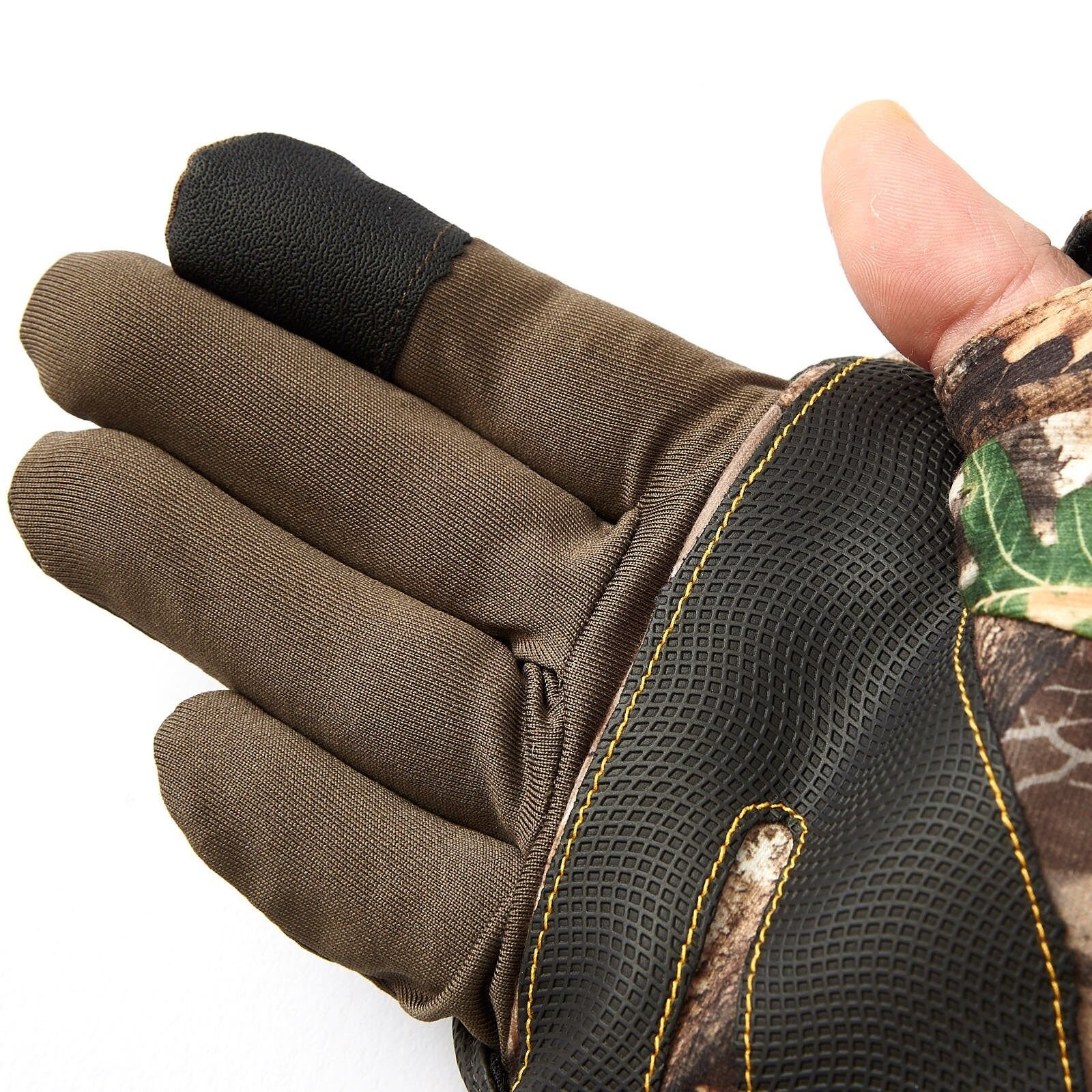 Men's Huntsman Pop-Top Mitten in Realtree Edge