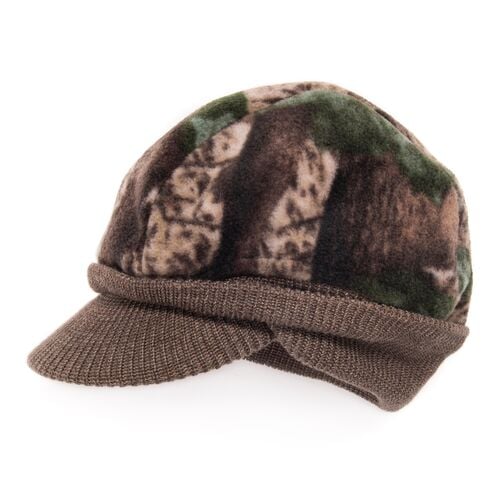 Reversible Radar Hat in Camo and Blaze Orange