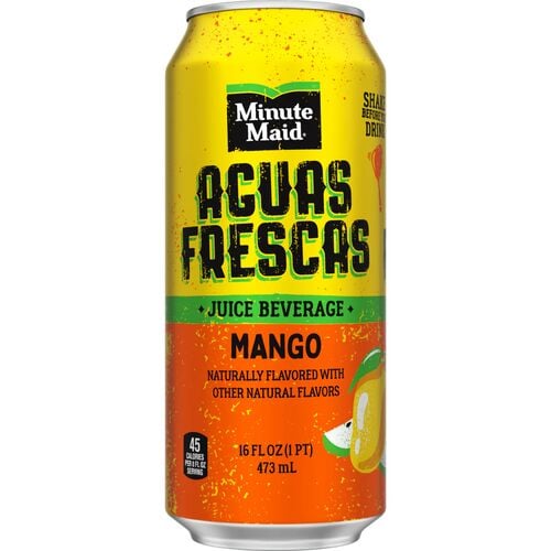 Aguas Frescas Mango Fruit Juice Beverage - 16 oz Can