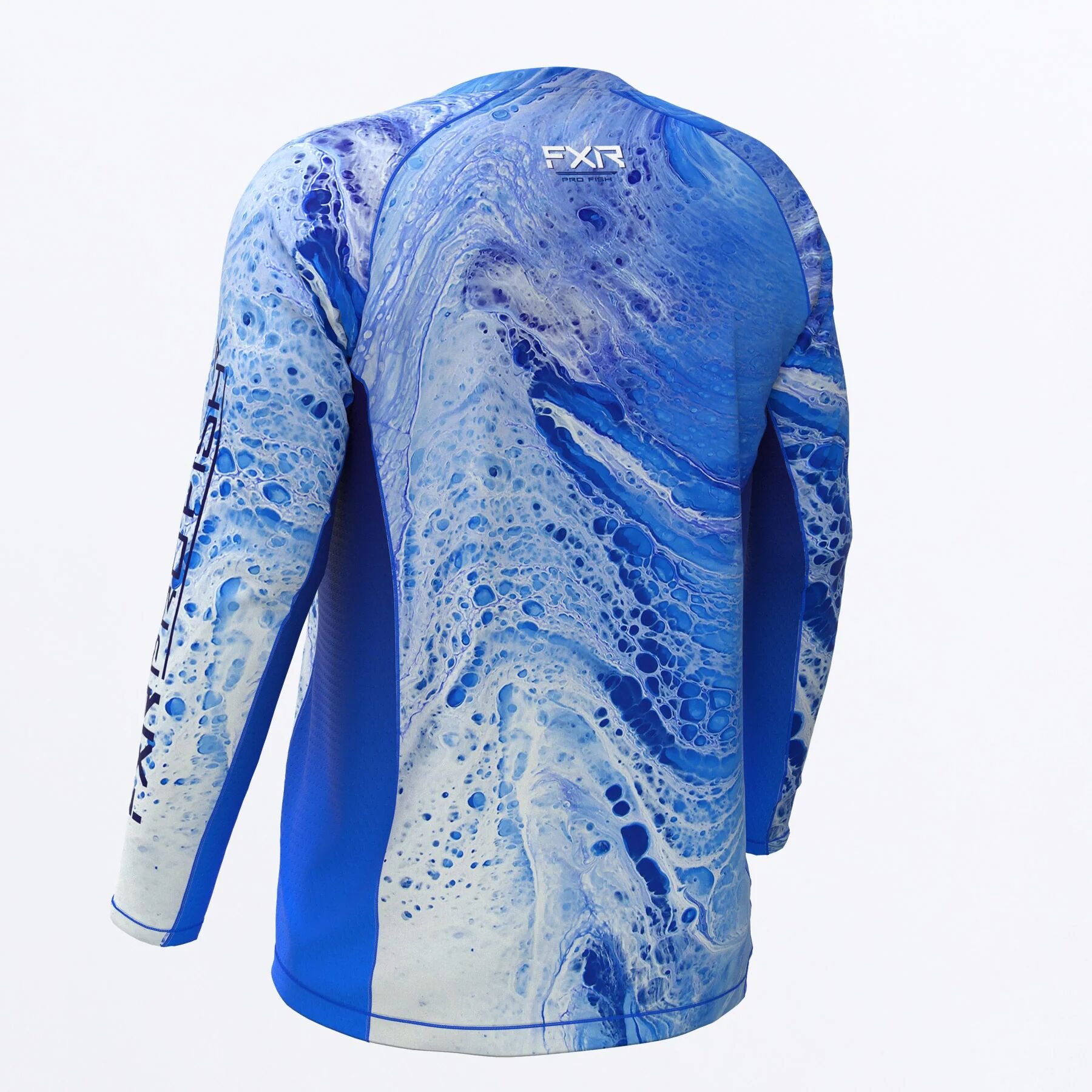 Men's Derby Air UPF Long Sleeve Top in Blue High Tide