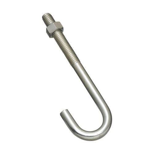 Zinc-Plated J Bolt