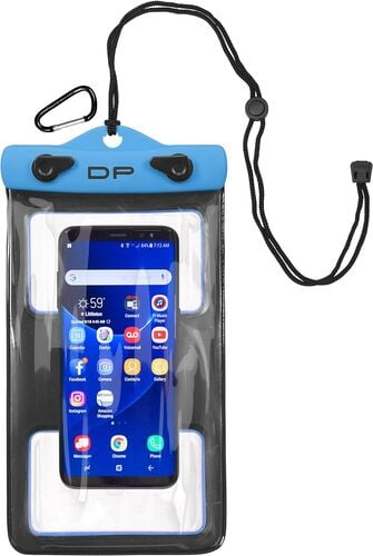 4" x 7" Waterproof Phone Case in Electric Blue