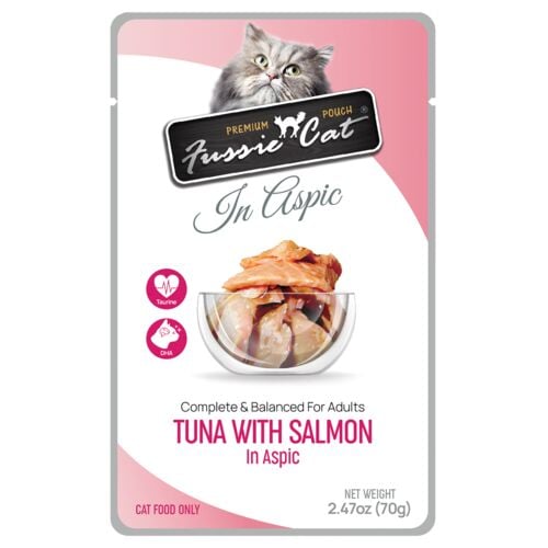Tuna with Salmon Formula in Aspic Wet Cat Food - 2.47 oz