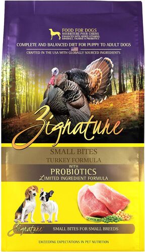 Turkey Formula Formula with Probiotics Limited Ingredient Small Bites Dry Dog Food - 4 Lb