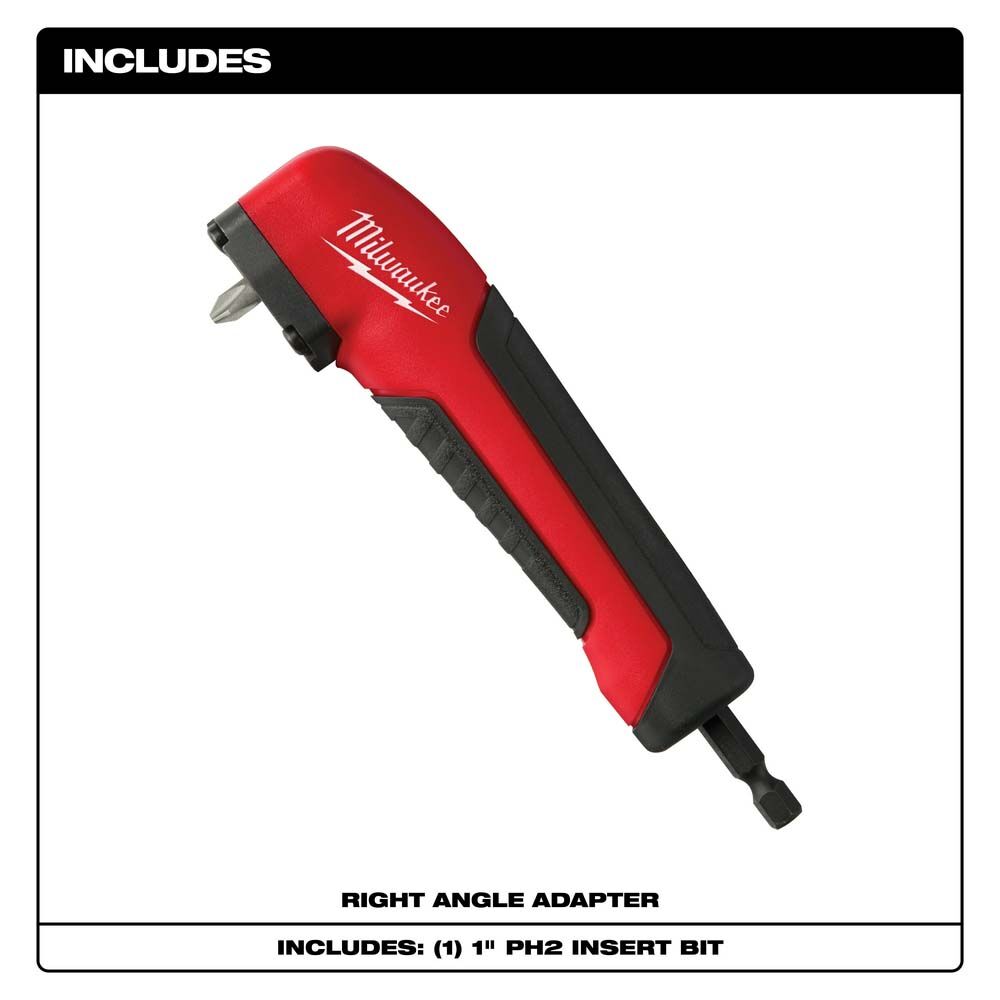 Milwaukee Shockwave Right Angle Adapter
