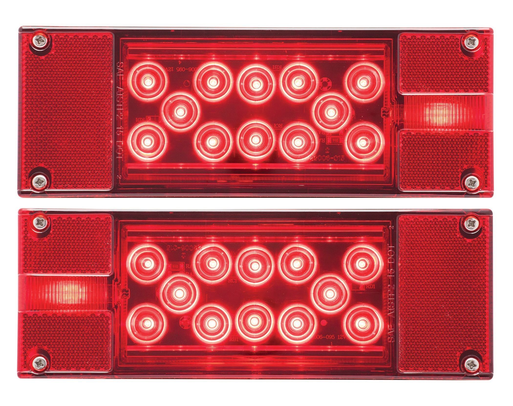 Optronics Red LED Combination Tail Light Kit