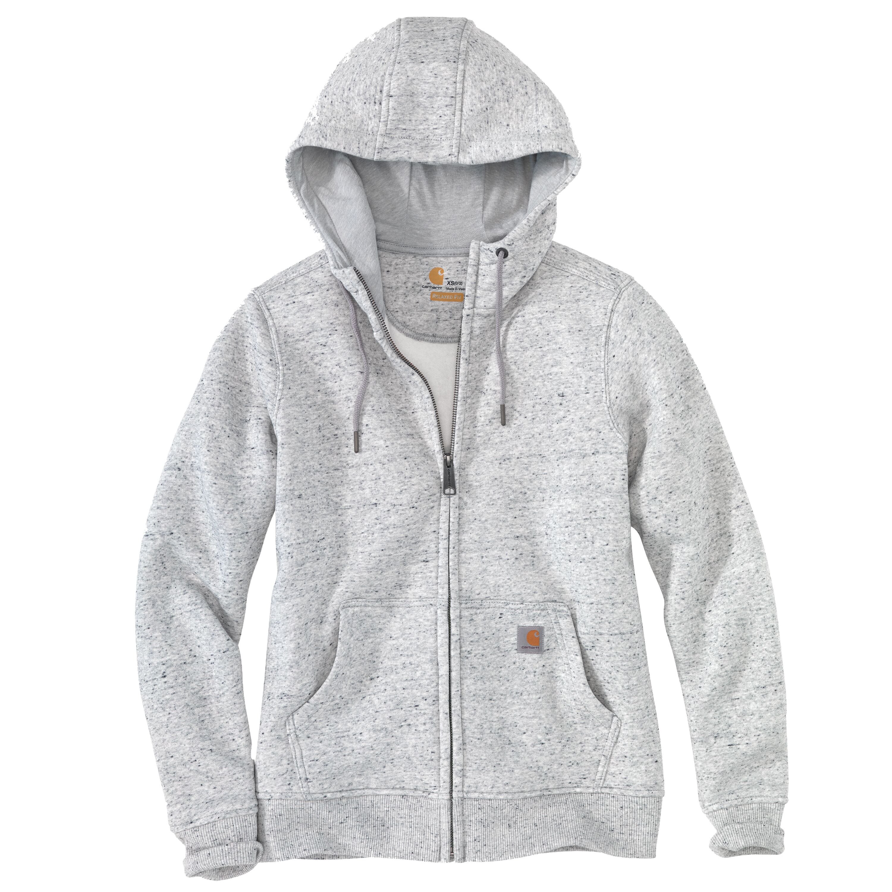 Women's Relaxed Fit Midweight Full-Zip Sweatshirt