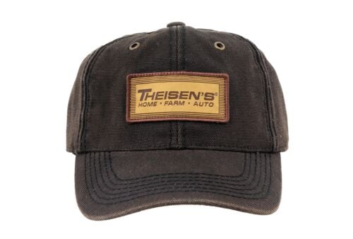 Theisen's Canvas Brown Wash Cap