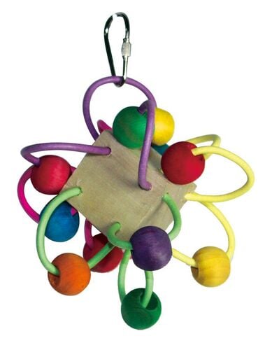 Happy Beaks Tweeting Tally Cruncher Bird Toy