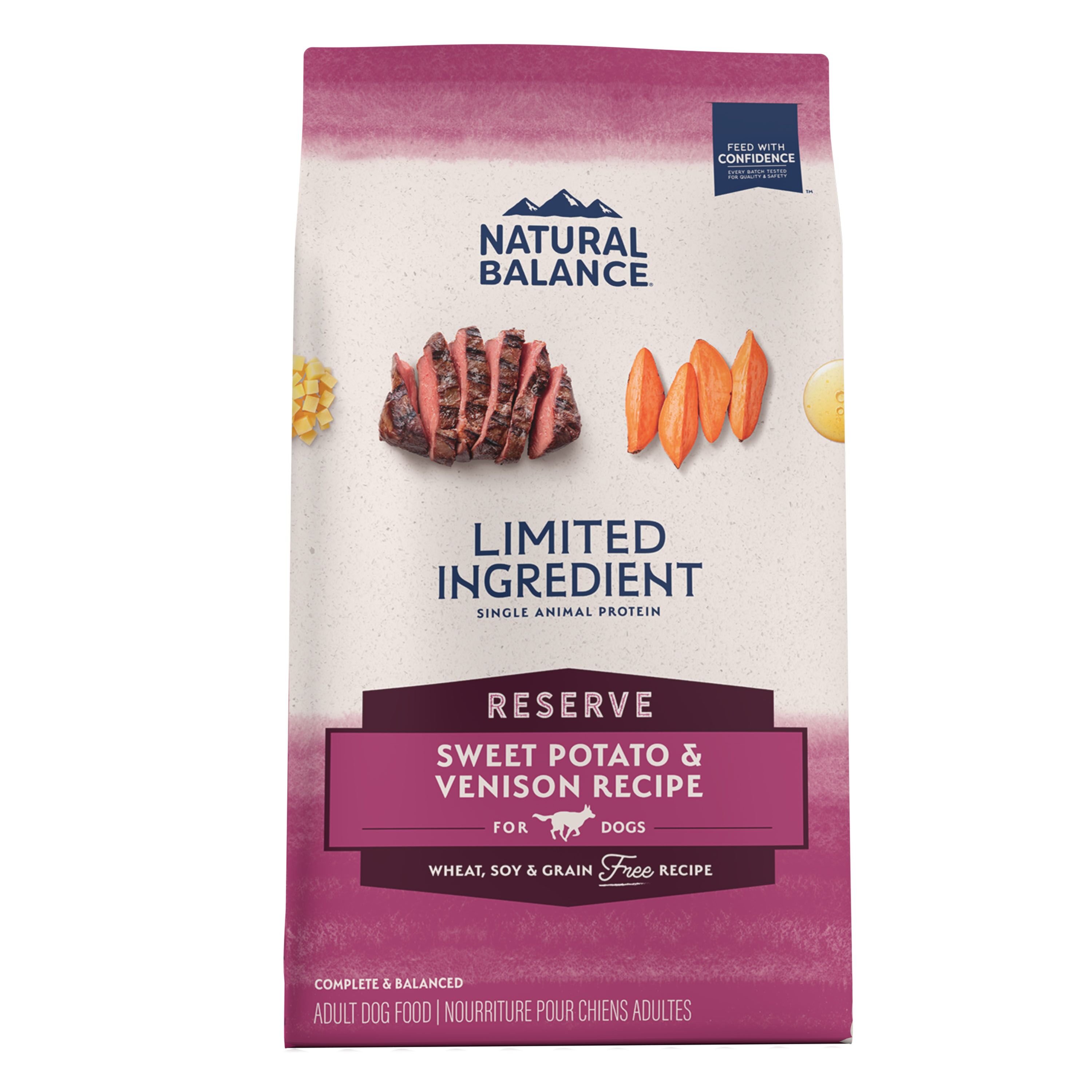 Sweet Potato & Venison Recipe Dry Dog Food