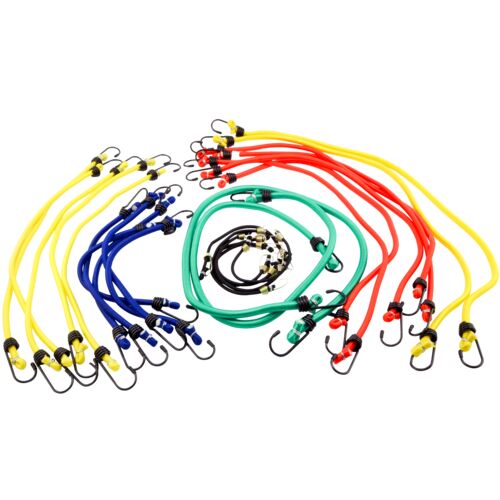 25 Piece Bungee Assortment