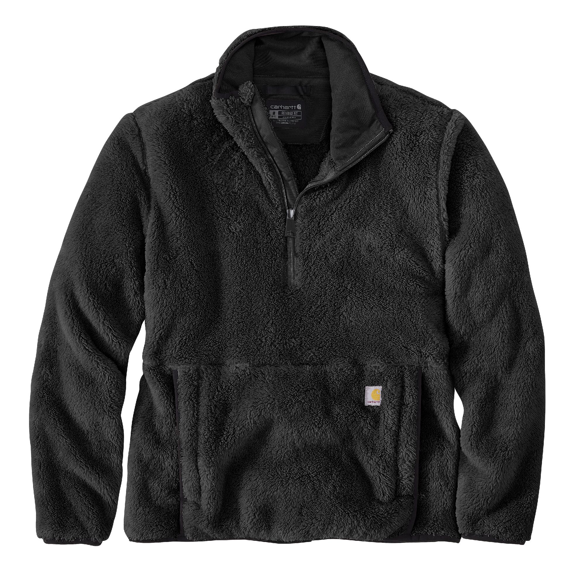 Women's Loose Fit Sherpa Fleece Pullover Sweatshirt