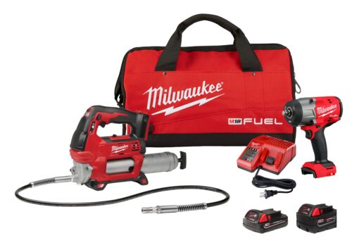 M18 FUEL 1/2" HTIW with Friction Ring & Grease Gun Combo Kit