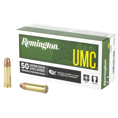 UMC Handgun .38 Special 130 Grain FMJ Ammunition -  50 Rounds