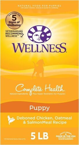 Puppy Deboned Chicken Oatmeal & Salmon Meal Recipe Dry Dog Food - 5 Lb