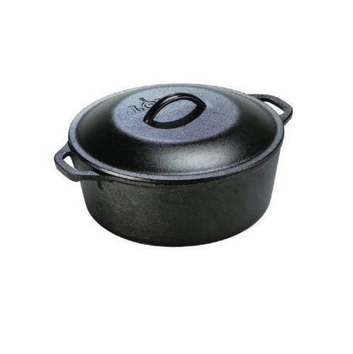 Cast Iron 5 Qt Dutch Oven W/ Lid