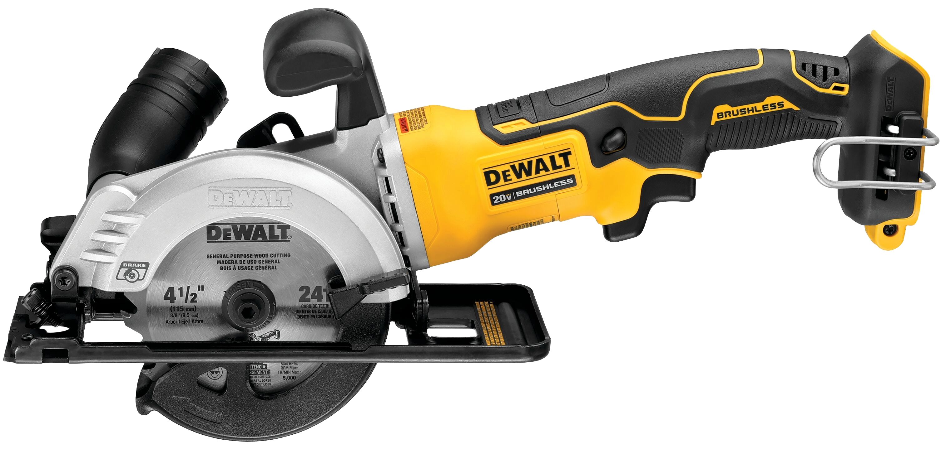 Dewalt 20V Max* Atomic Brushless 4-1/2