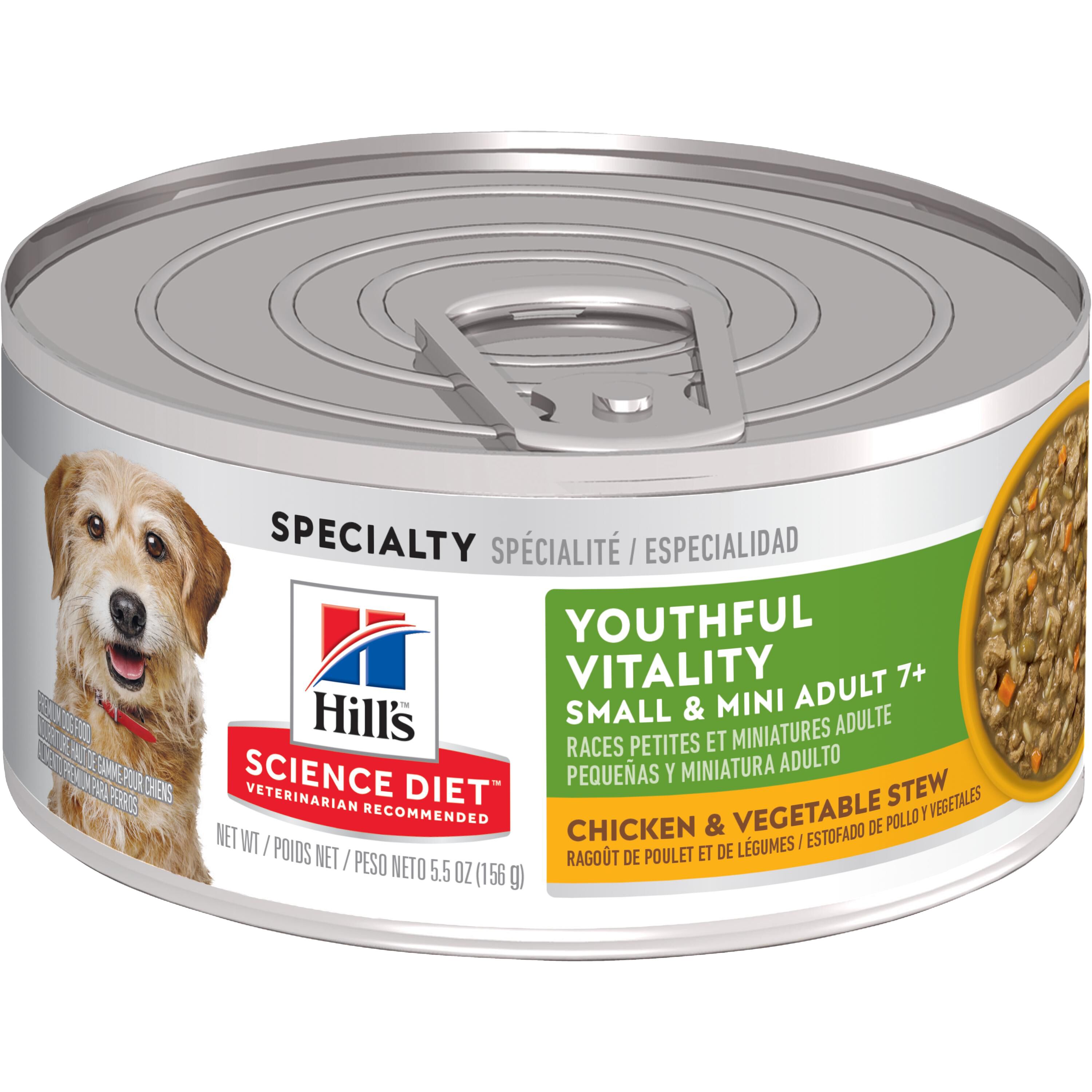 Hill's Science Diet Adult 7+ Small Breed Youthful Vitality Chicken
