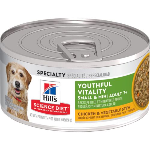 Hill's Science Diet Adult 7+ Small Breed Youthful Vitality Chicken