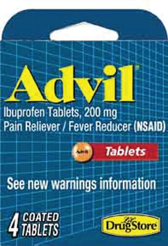 Lil Drug Store Advil 200 Mg 4 Count Pain Relief Tablet