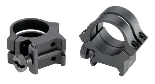 1" Quad Lock High Matte Ring