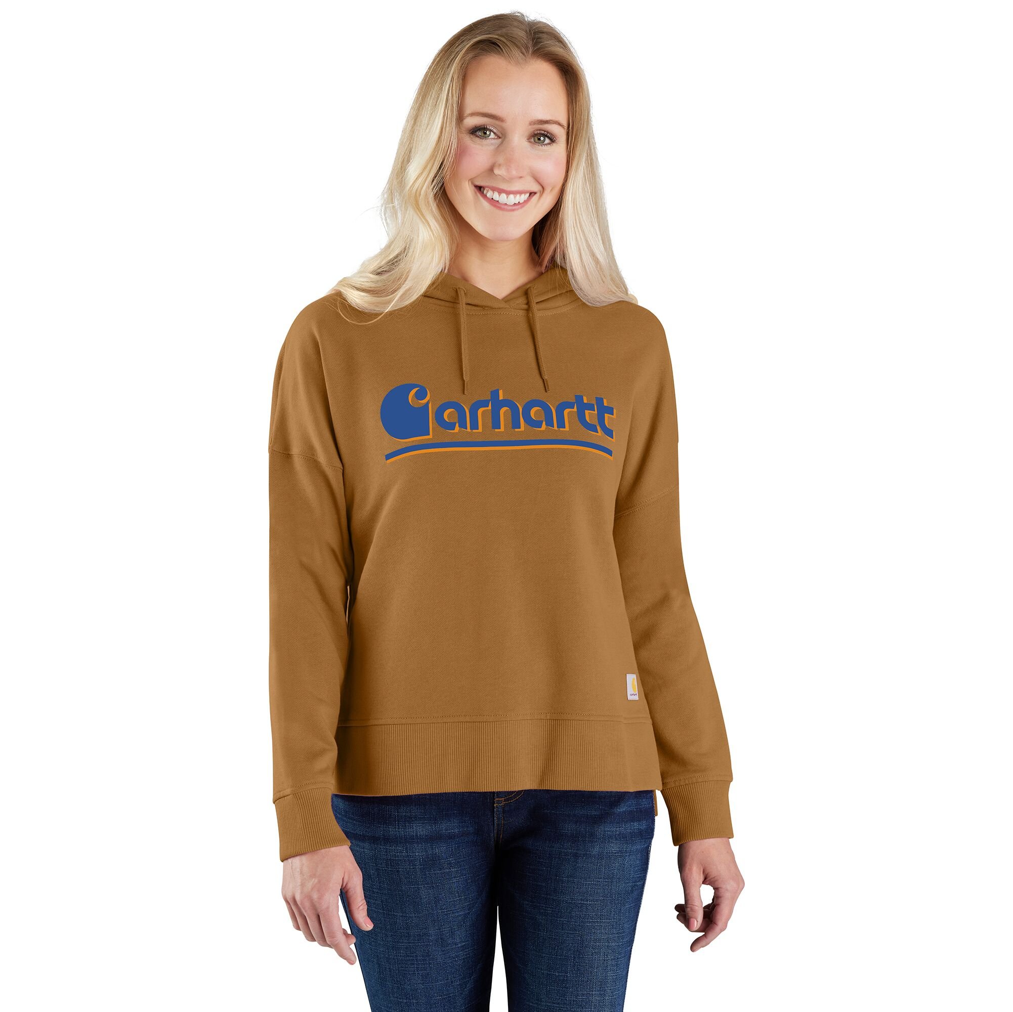 Women's TENCEL Fiber Loose Fit Graphic Hoodie