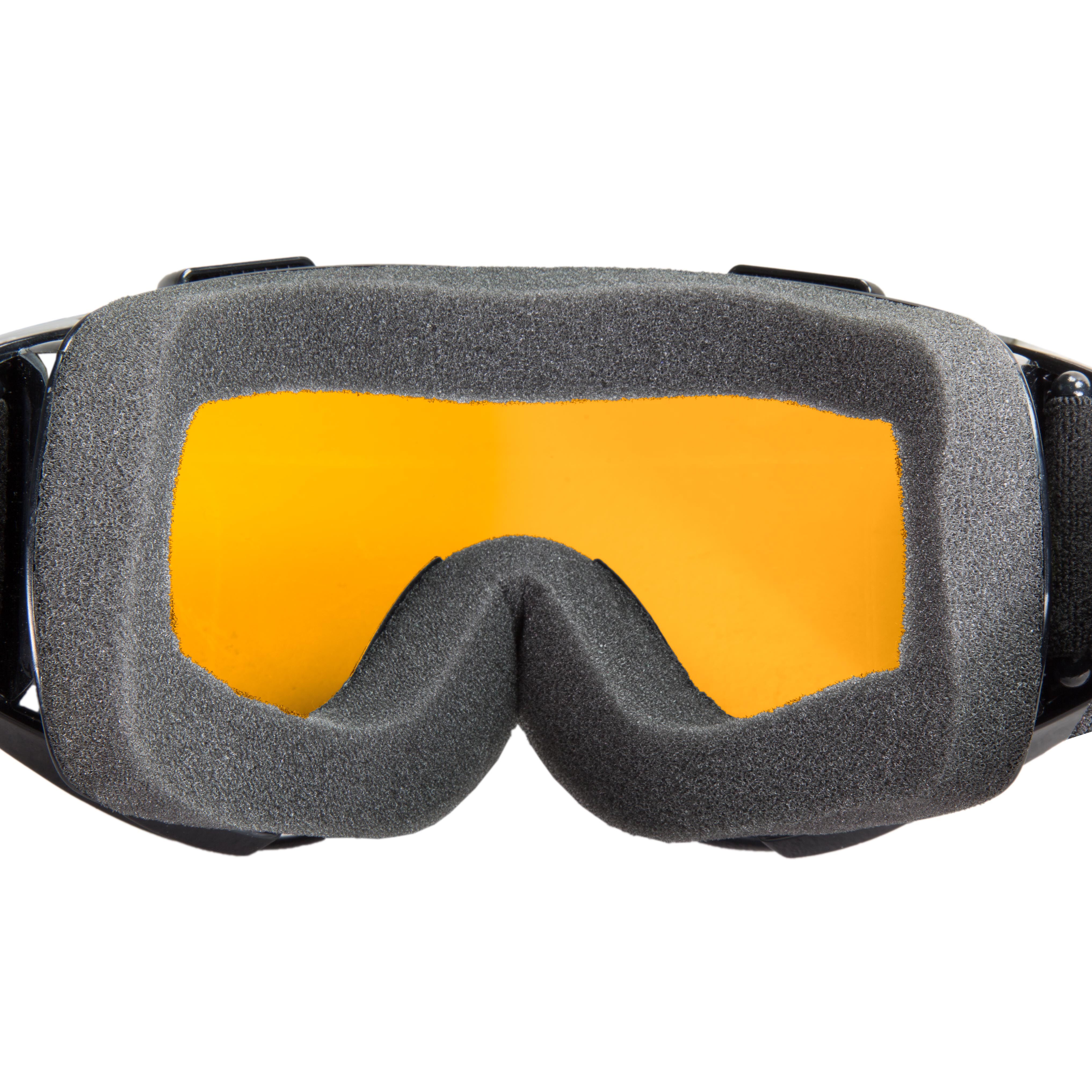 Raider Motorcycle & Snowmobile MX Dual Lens Goggles - Black