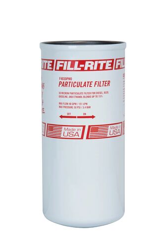 30 Micron Particulate Filter 1-1/2" - 16 UNF 40 GPM