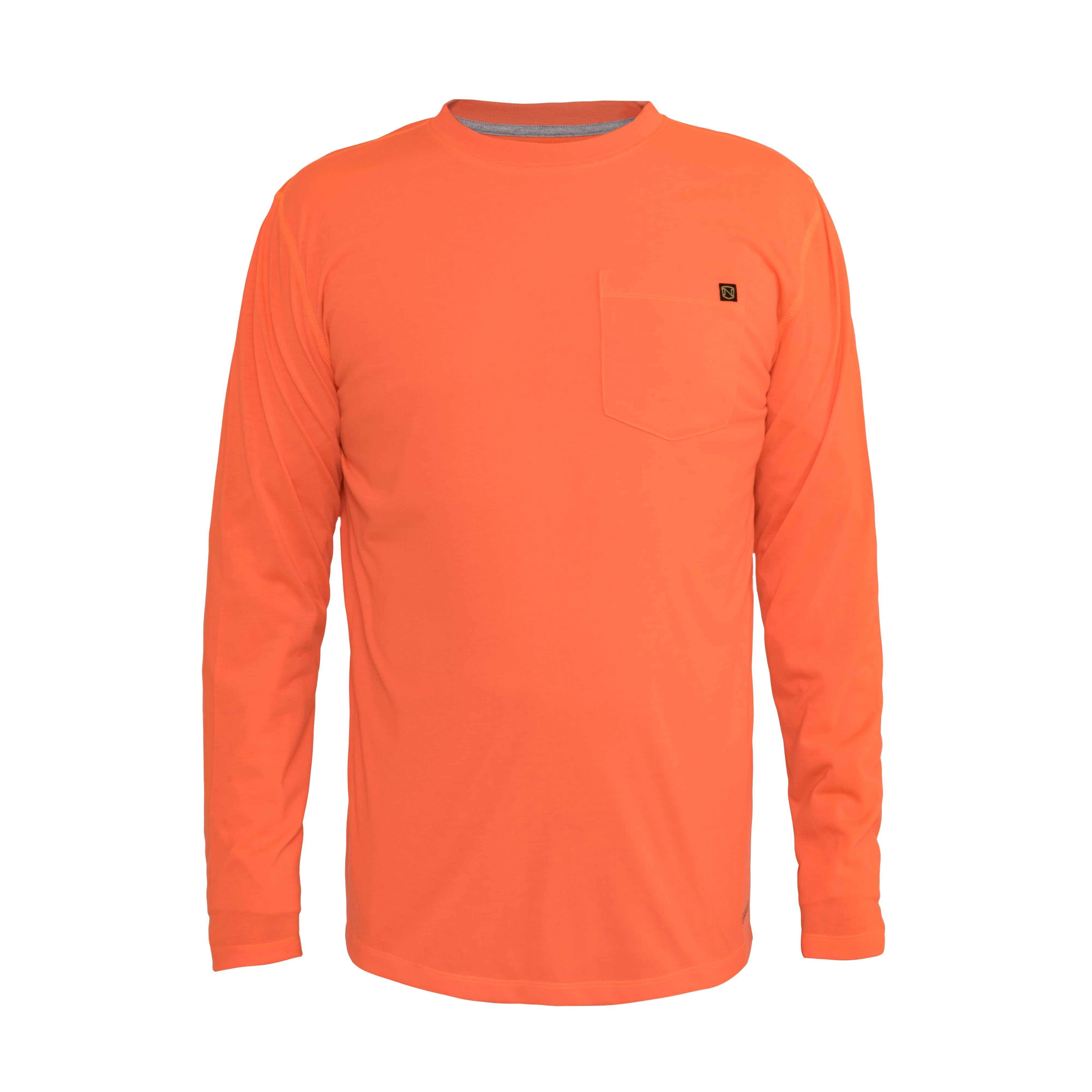 Men's Hi-Vis Best Dang Long Sleeve Pocket T-Shirt