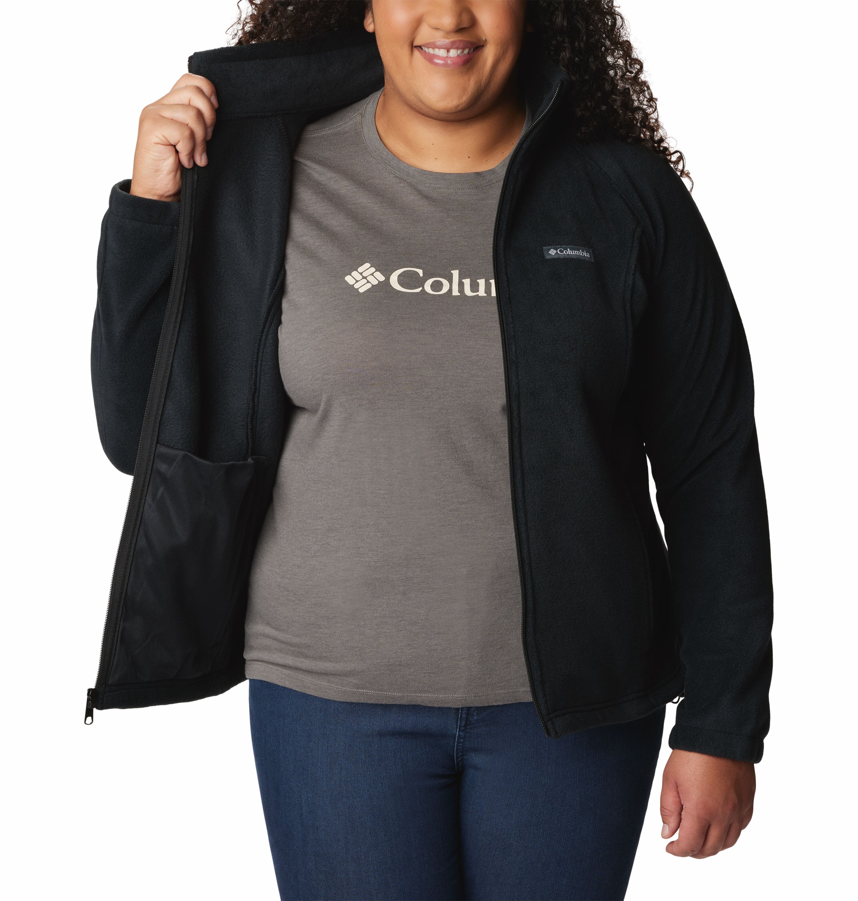 Women's Plus Benton Springs Full Zip Fleece Jacket