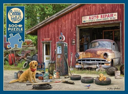 Auto Repair Puzzle - 500 Pieces