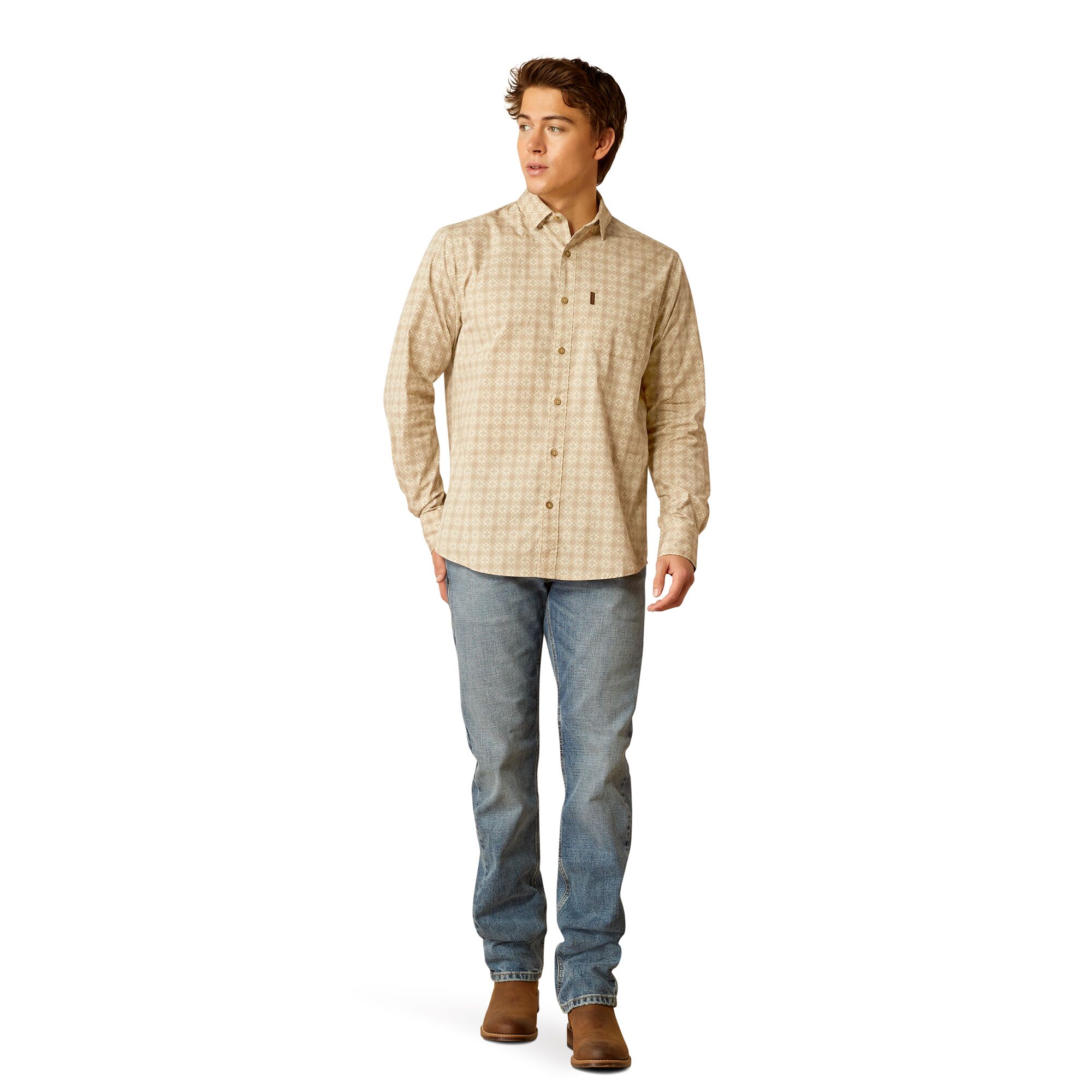 Men's Morgan Modern Fit Button Down Shirt