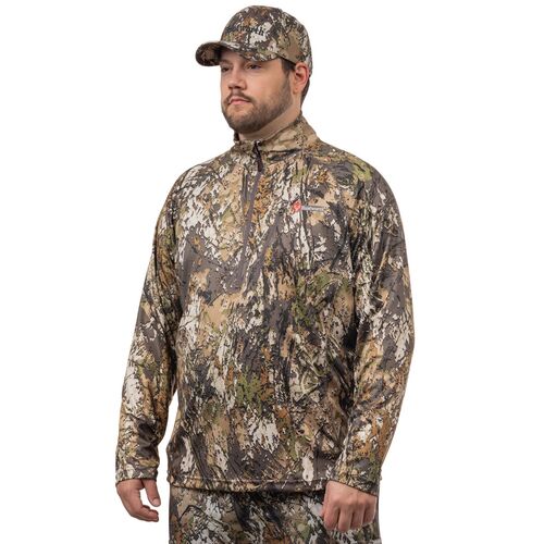 Huntworth Men's Gadsden Lightweight Hunting 1/4 Zip Jacket
