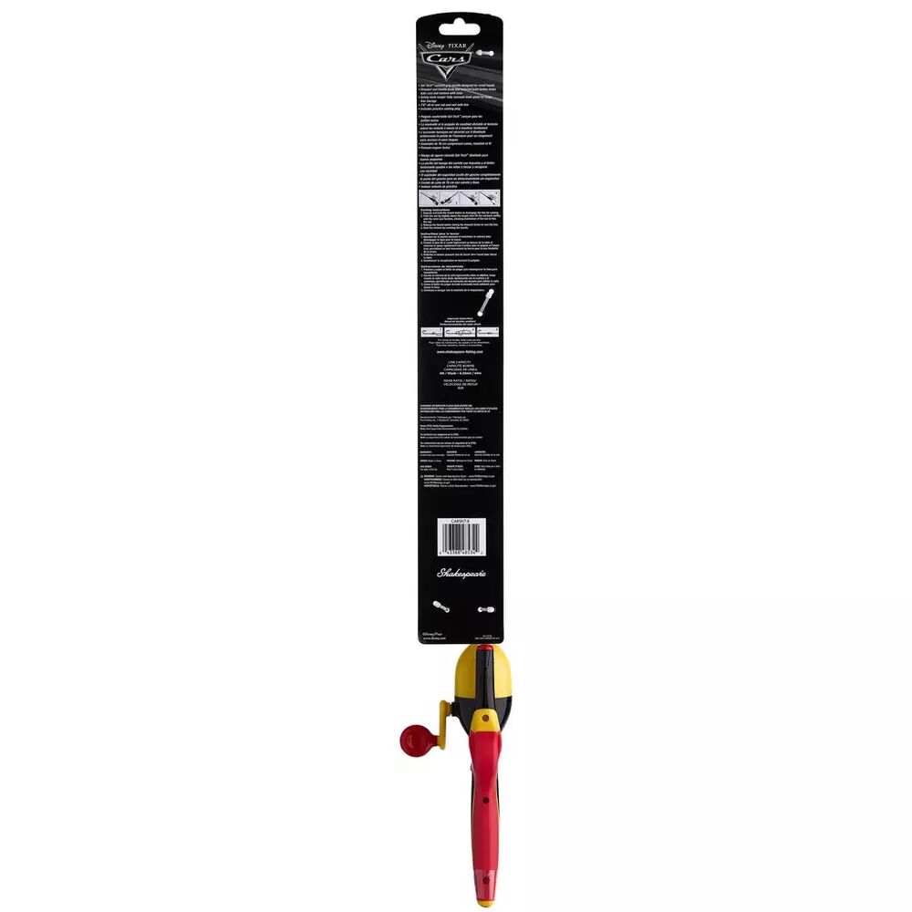 disney cars fishing pole instructions Shakespeare Children's Advanced Kit : Sports & Outdoors from the river bank to the bow Disney/Pixar Cars Fishing Kit from
