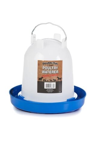 5 Quart Plastic Poultry Waterer