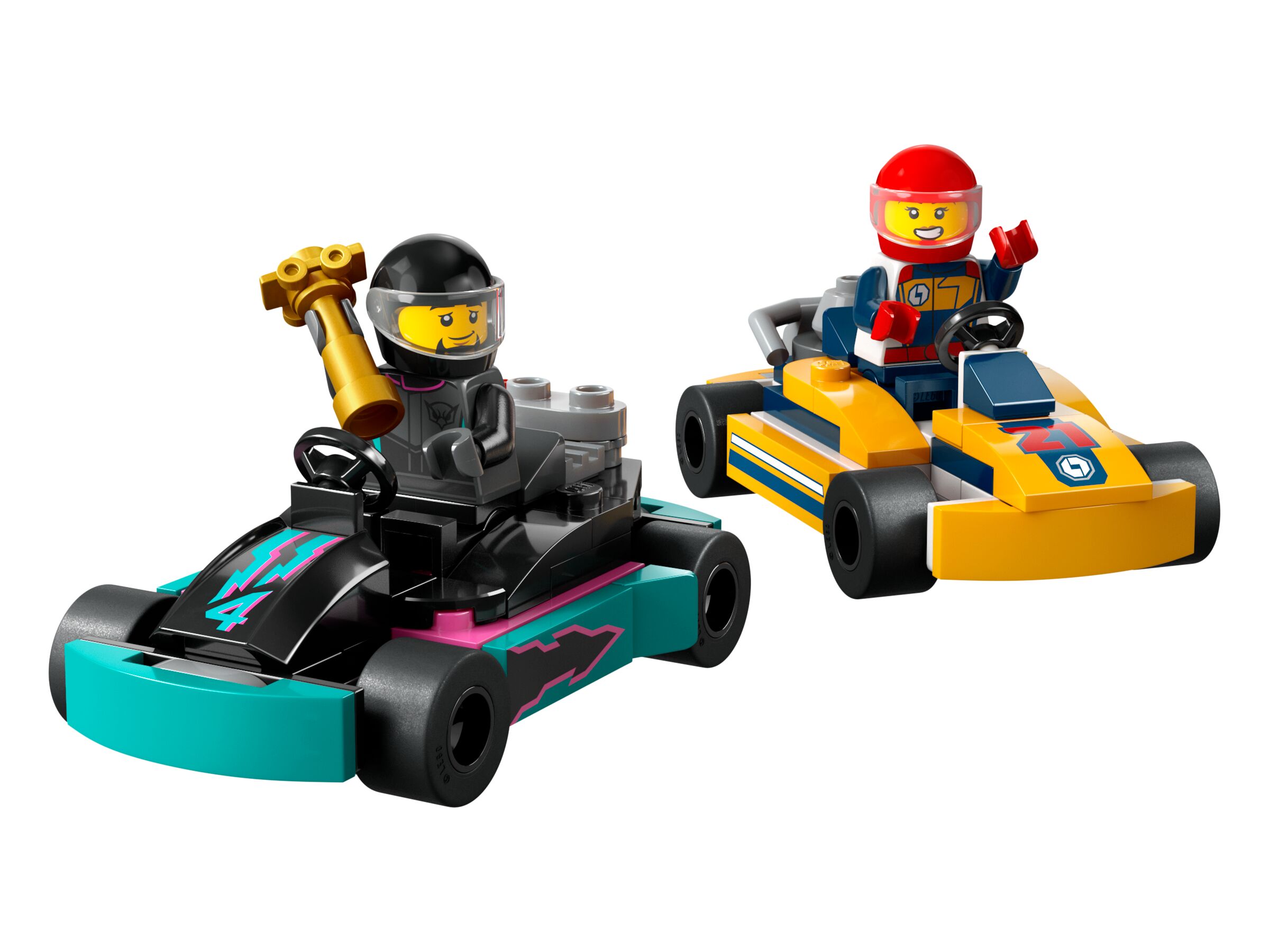 LEGO City Go-Karts and Race Drivers Toy Set