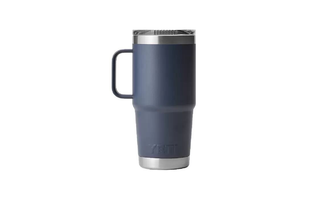 YETI 20 oz Rambler Travel Mug with Stronghold Lid
