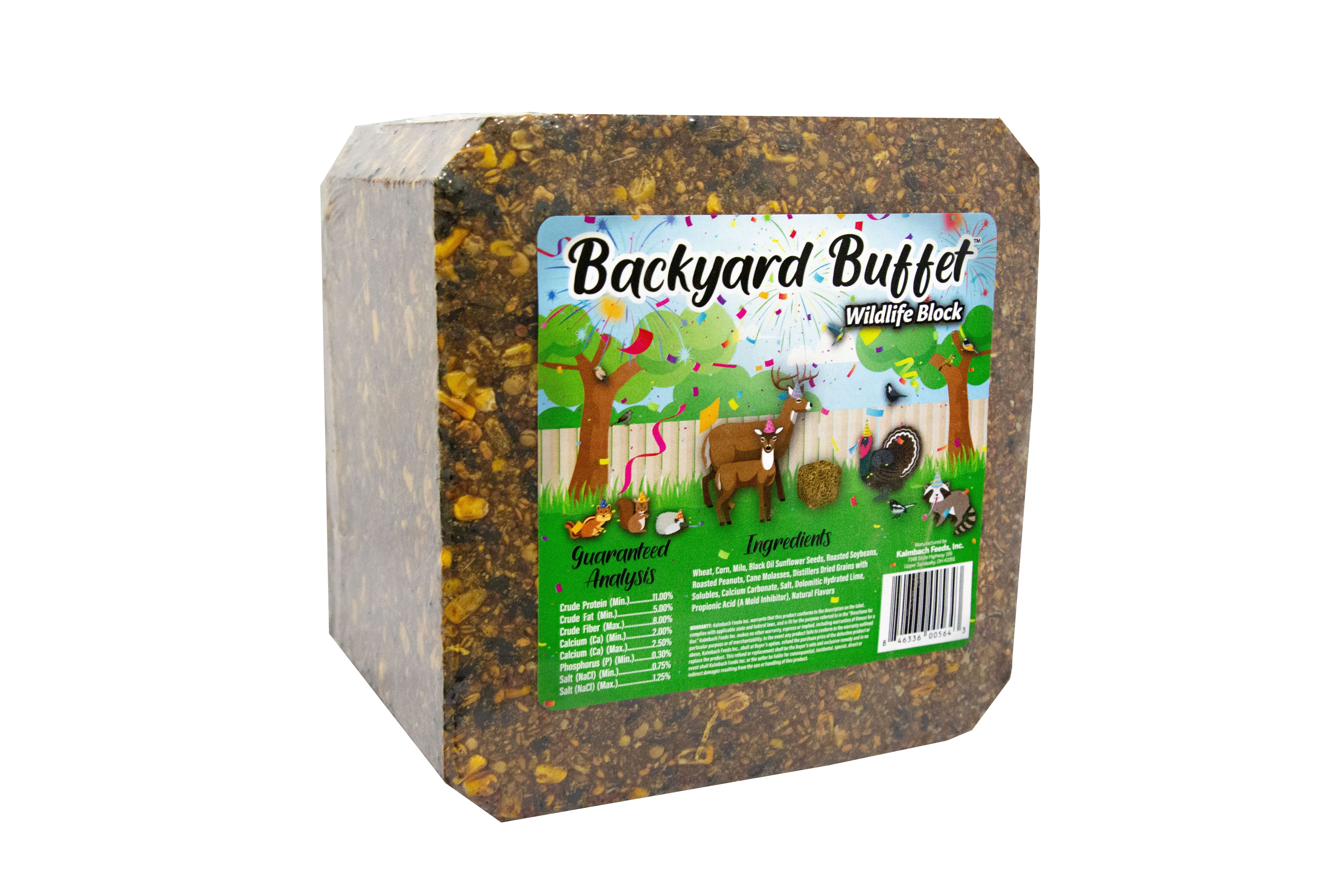 Kalmbach Feeds Backyard Buffet Wildlife Block - 20 lb
