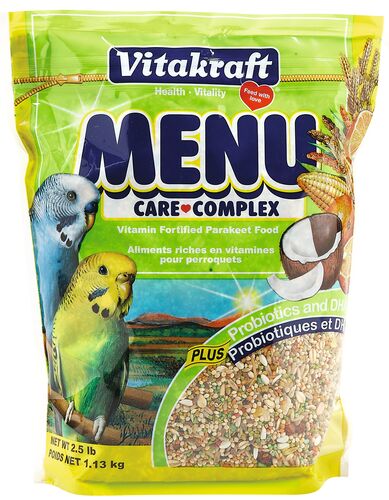 Menu Premium Parakeet Food - 2.5 Lb