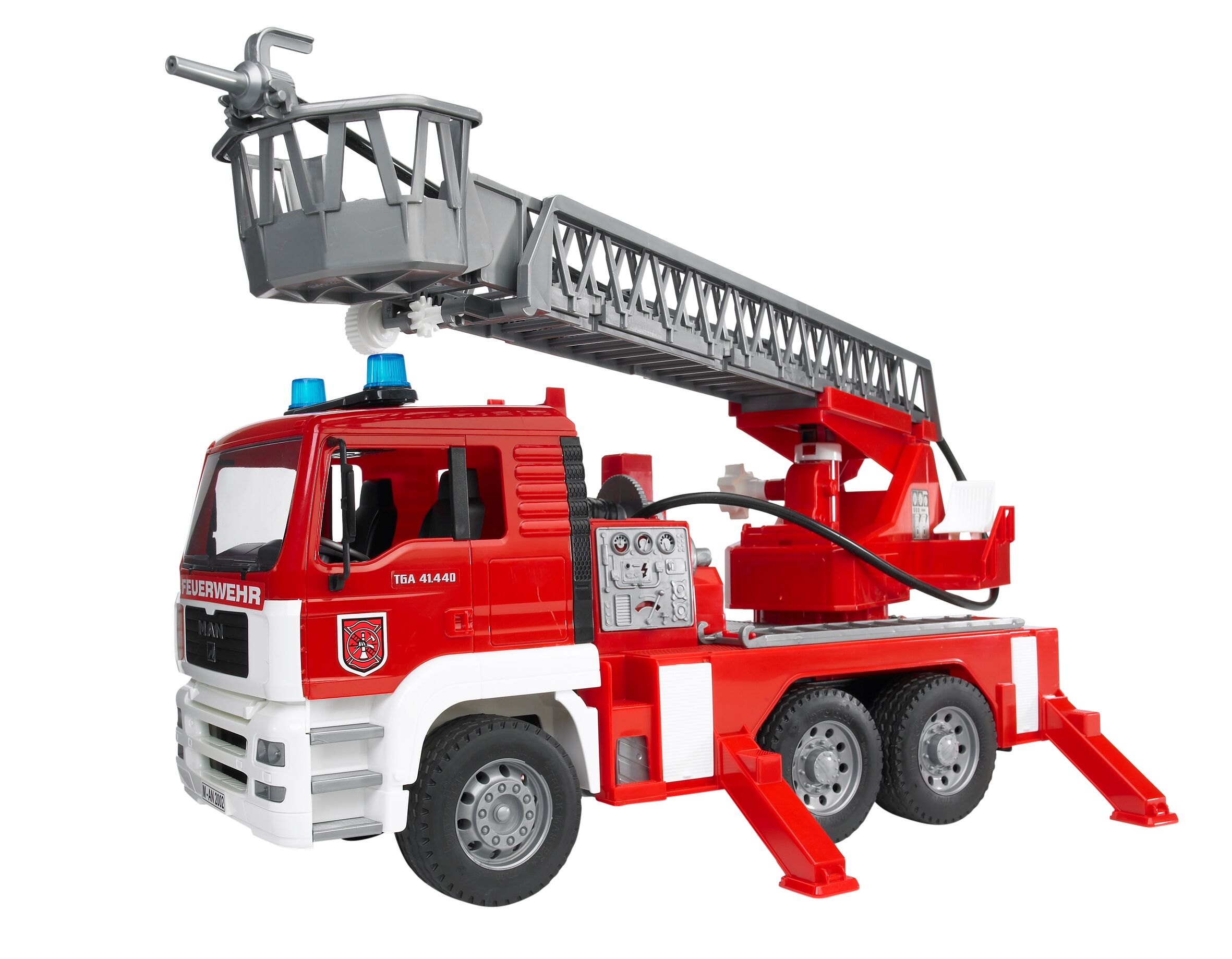 Bruder MAN Fire Engine With Selwing Ladder