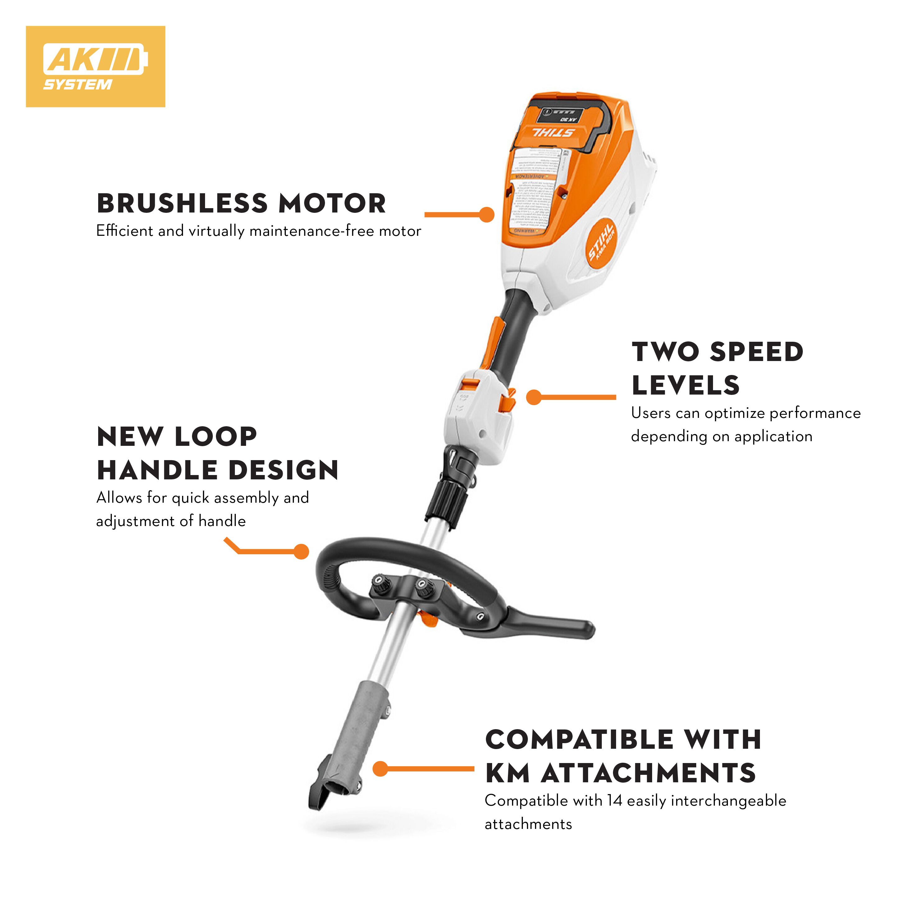 STIHL KMA 80 R Cordless Kombi Motor